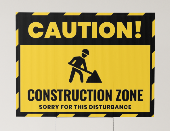 24×18 Full-Color UV Printed Yard Signs